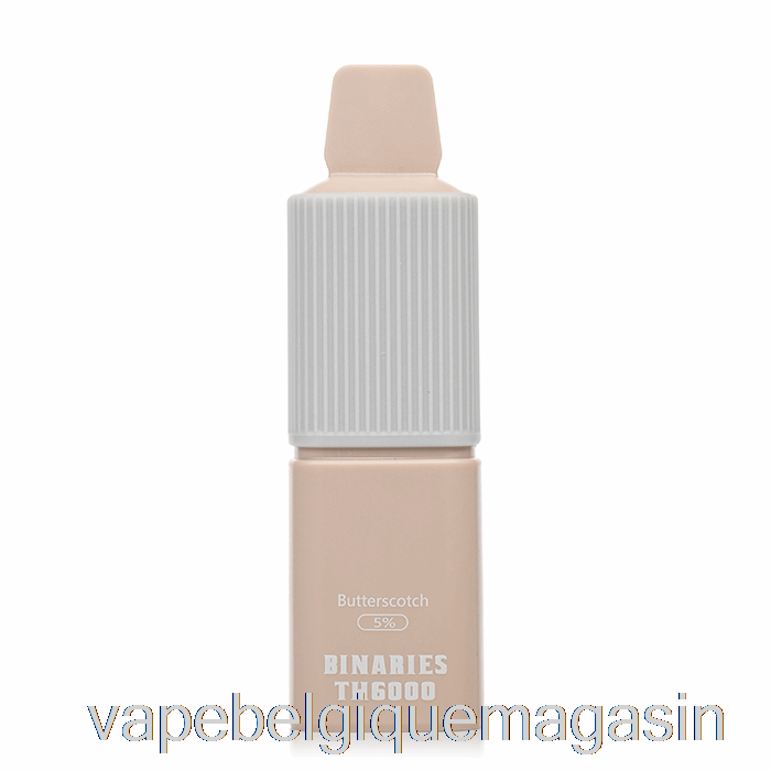 Vape Shop Bruxelles Horizon Binaires Th6000 Caramel Jetable